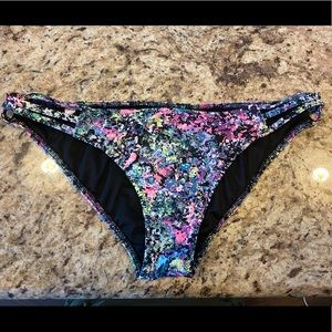 VS Neon Paint Bikini Bottoms - Medium - Like New
